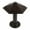 Brown, variant on Urbanest Medallion Curtain Holdback – Elegant Drapery Tieback, Farmhouse Drapery Hardware for Stylish Window Treatments, 1 Piece, Antique Brass