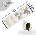 thumbnail image 5 of Yayeee Runner Rug for Bedroom 2'x6' Machine Washable Hallway Non Slip Mat, Cute Animal, 5 of 8