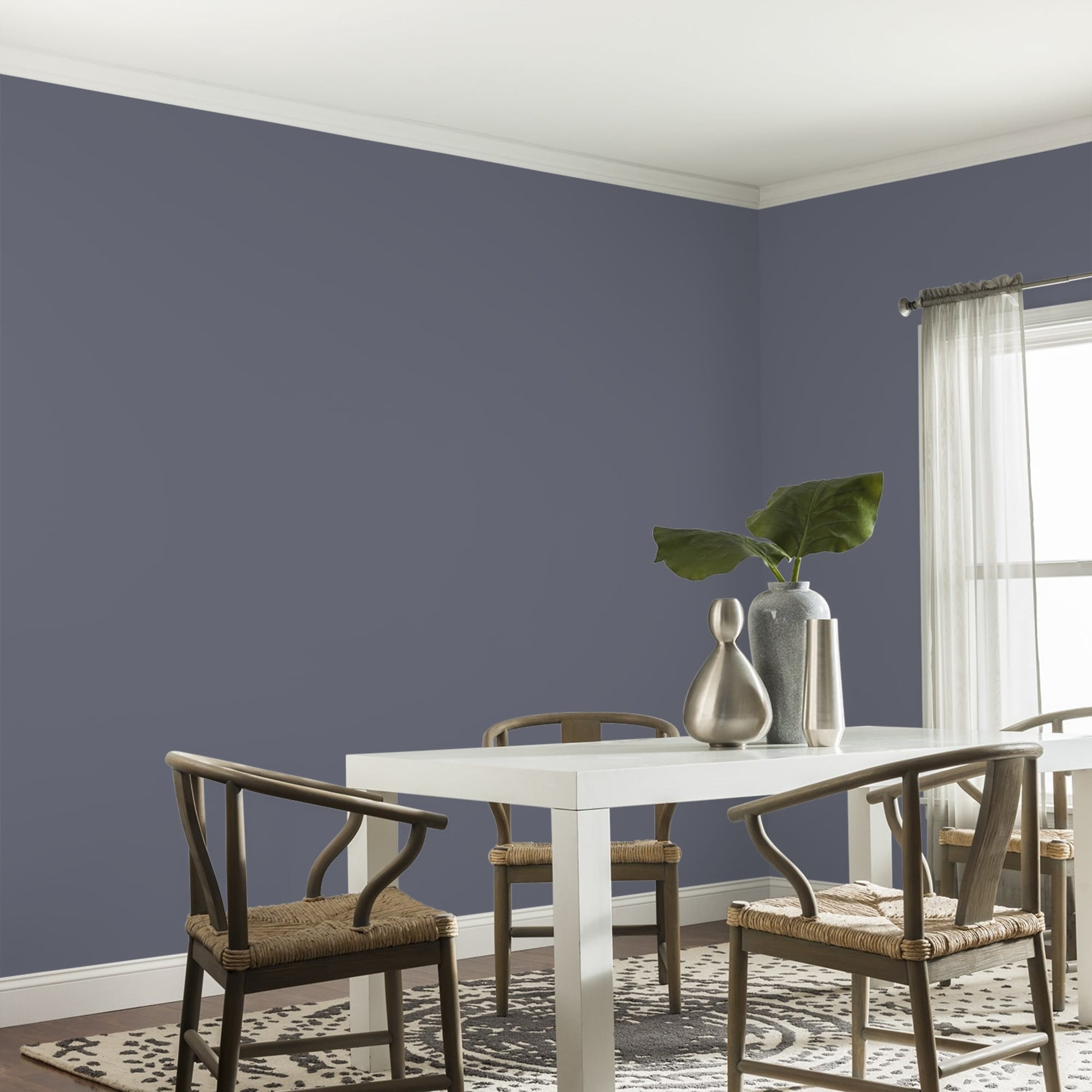Glidden Spred Alley Cat / Purple, Eggshell Interior Paint with Primer, 1 Gallon