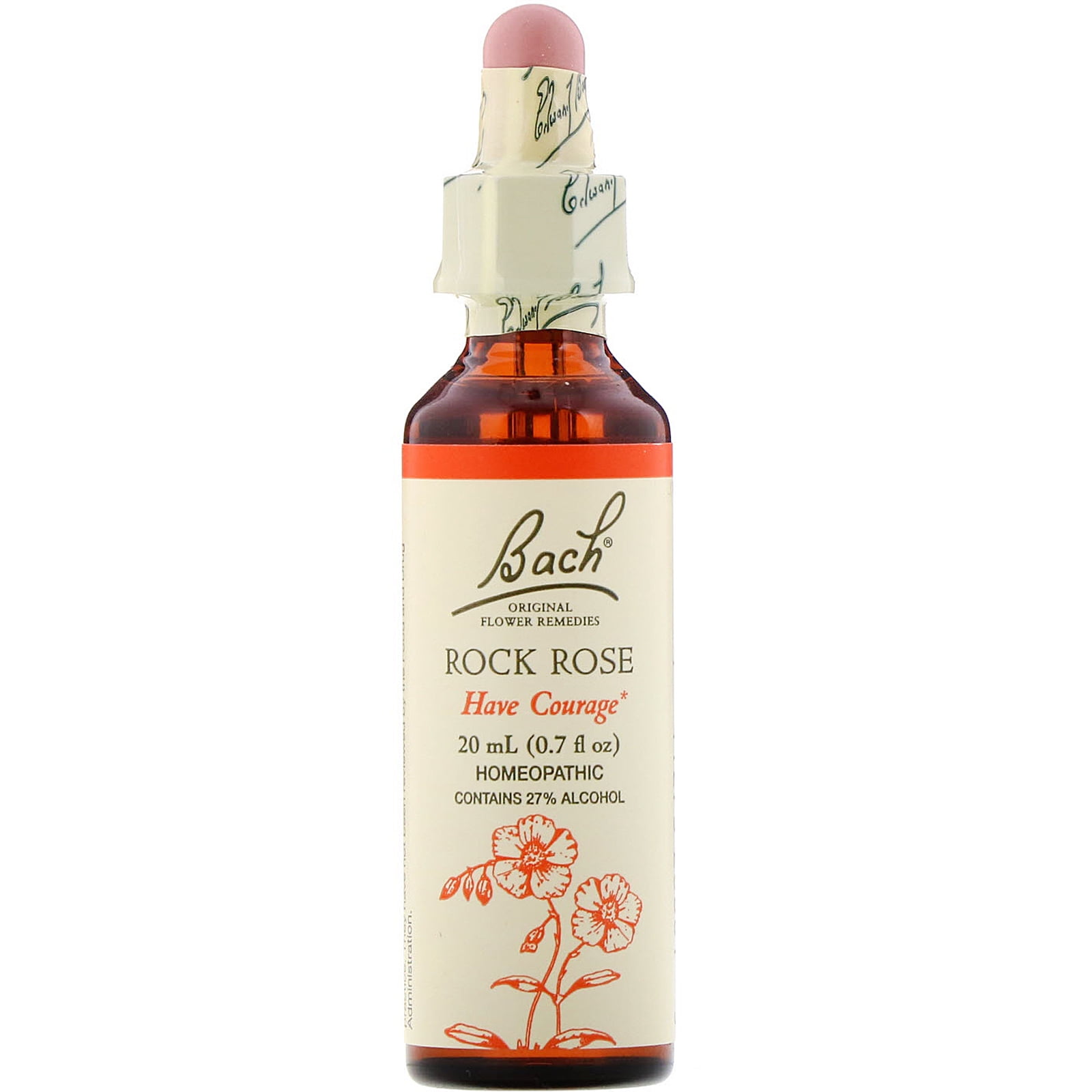 Bach Original Flower Remedies Rock Rose 0 7 fl oz 20 ml