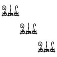thumbnail image 1 of Advancent Cute Cartoon Cat Kawaii Pegatinas de pared Dormitorio Salón Tatuajes de pared Home Wall Type1 NO1, 1 of 6