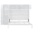 thumbnail image 1 of Lit Escamotable Grand Size avec Armoires, Blanc, 1 of 27