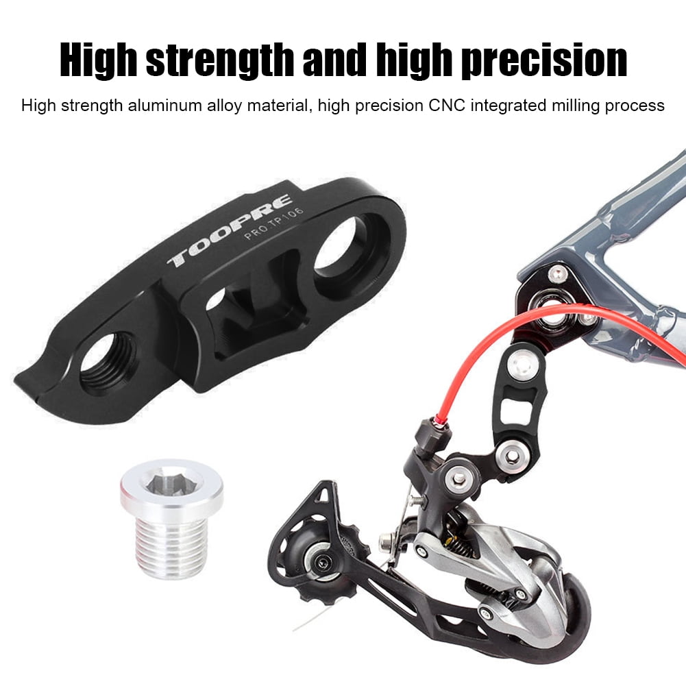 ASDGH Extensión De Patilla De Cambio Trasera Para Bicicleta – Compatible Con Norco Storm, Charger Y Torrent (Aleación De Aluminio)