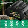 thumbnail image 4 of BekinTek Night Vision Binoculars with Compass and LED Lighting Lamp 4500mAh Rechargeable Digital Telescope Full Color Night View Goggles Full Dark Observe Starlight Sensor 8x Zoom HD Screen 4K Video, 4 of 13
