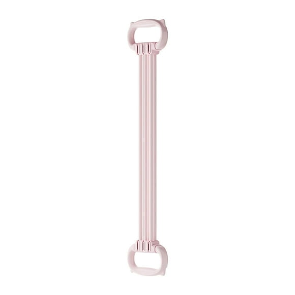koolsoo Bande de Résistance Fitness Poignée Oreilles de Chat Expandeur de Poitrine pour Gym à Domicile Bras de Taille Rose