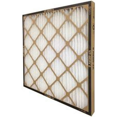 FLANDERS VP MERV 8 STANDARD-CAPACITY EXTENDED SURFACE PLEATED AIR FILTER, 16X25X4 IN., 6 PER CASE