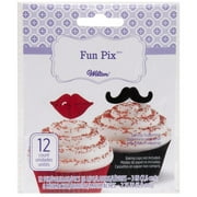 Wilton Fun Pix Lips & Moustaches Kit, 1 Each