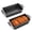 Grey - 2Pcs, variant on HONGBAKE 2-in-1 Meatloaf Pan with Drainer, Nonstick Meatloaf Pan with Drain Tray , 9"x 5" Meat Loaf Baking Pans, Reduce the Fat and Kick Up the Flavor, Grey