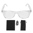 thumbnail image 1 of AI Translation Bluetooth Glasses, Real-Time Translation, Support 100+ Languages, Built-in Microphone, Speaker for Music, Calls, Travel, 1 of 4