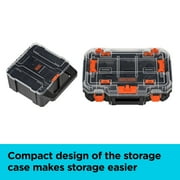 BLACK+DECKER 20V MAX *POWERCONNECT™ MATRIX™ Cordless Drill With 7 Attachments and Storage Case, Battery and Charger Included
