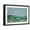 Black Frame, variant on Art.com Emerald Lagoon Art Print by Silvia Vassileva, Brown Frame Wall Art, 44" x 32"
