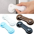 thumbnail image 4 of LKZQHMC Cabinet Locks - Life Safety Locks 1 Pack - Cabinet Locks - Proofing Cabinet Kitchen System with Strong Adhesive Tape, 4 of 4