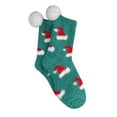 thumbnail image 1 of FhsagQ Chaussettes pour Hommes Jeu de Rôle Noël Dessin Animé Corail Velours Mi-Tube Chaussettes Chaudes Épaisses Rouges pour Hommes Entrejambe Ouvert 3TG Ensemble Chaussettes et Culottes Menthe Verte Taille Unique, 1 of 6