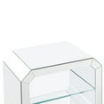 thumbnail image 3 of ACME Dominic Rectangular Accent Table in Mirrored, 3 of 5