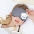 thumbnail image 4 of Coofit 2PCS Eye Mask Creative Cute Adjustable Light Block Eye Cover Sleep Mask, 4 of 6