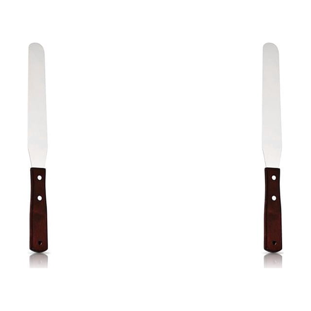Injueey Espátula de glaseado de mano DIY decoración pastel crema galletas mantequilla raspador profesional panadería más suave Chef Type3 NO3