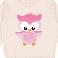 thumbnail image 3 of Inktastic Cute Pink Spring Owl Toddler Sweatshirt, 3 of 4