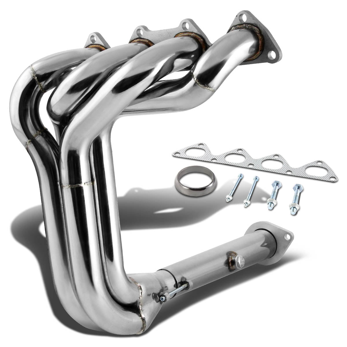 DNA MOTORING HDS-HC88 Stainless Steel 4-2-1 Exhaust Header for D-Series 