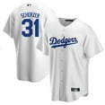 thumbnail image 1 of Dodgers 17 Ohtani 8-24 Bryant Baseball Uniform Embroidery Jerseys, 1 of 2