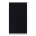 thumbnail image 2 of Better Homes & Gardens Textured Chenille 100% Blackout Single Curtain Panel, Rich Black, 50 in W x 84 in L, 2 of 11