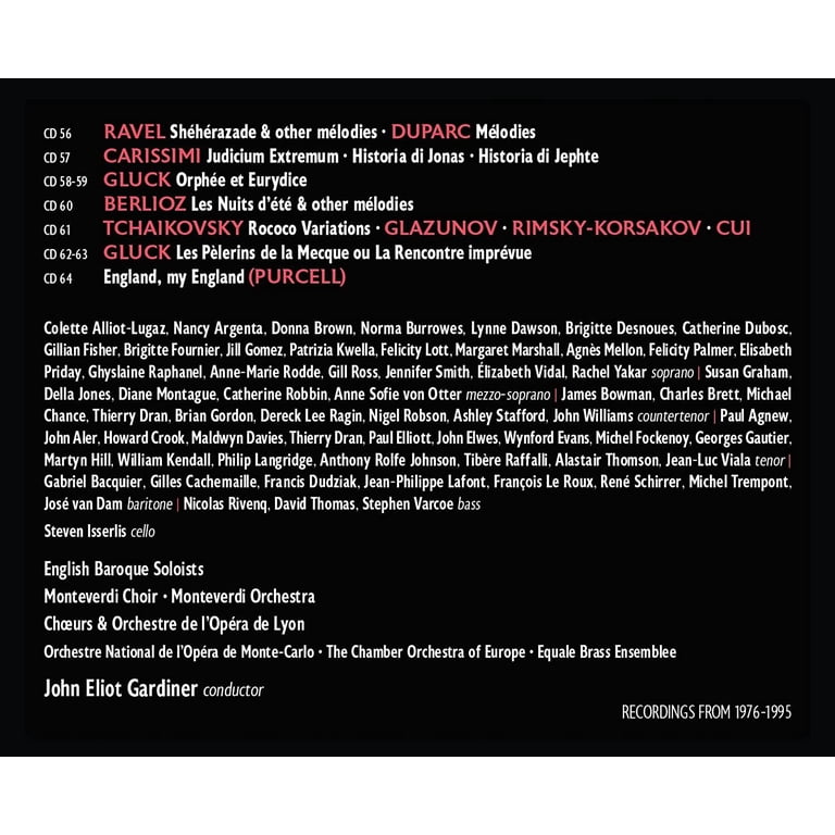 John Eliot Gardiner - The Complete Erato Recordings - John Elliot