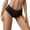Black, variant on KHONTS Women's Period Leak Proof Underwear Panties Soft Hipster Lace Breathable Briefs Black XL
