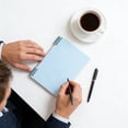 thumbnail image 4 of Paper Loose-Leaf Notebooks B5 Lined Loose-Leaf Notebook Light Blue Polypropylene Reinforced Cover Detachable Ring Binder (1Pc) by JASKFLY, 4 of 7