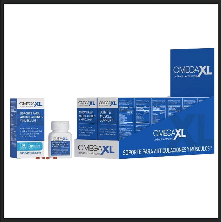 OmegaXL 60ct Retail Box - Walmart.com