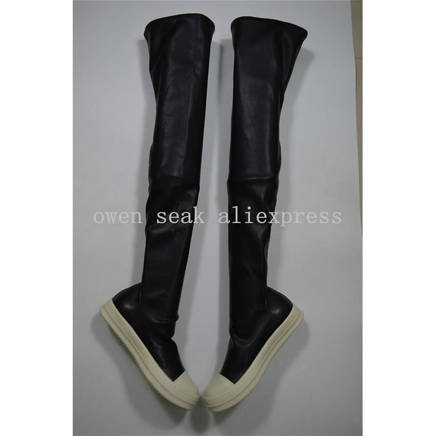 Knee clearance high trainers