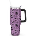 thumbnail image 2 of Halloween Ghosts Cup Gifts for Women Girls, Cute Spooky 40oz Tumbler with Handle and Straw, Holiday Stainless Steel Insulated Water Bottle (1 PC), 2 of 6