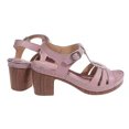 thumbnail image 1 of Leather Sewing Sandals Open Toe High Heels Comfortable to Wear White, 1 of 7