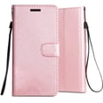 thumbnail image 6 of Case for Samsung Galaxy A16 5G Wallet PU Leather Pouch with Credit Card Slots Money Pocket, Stand & Strap Flip Bookstyle Cover Fit Galaxy A16 - Rose Gold, 6 of 8