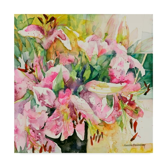 Trademark Fine Art 'Star Studded' Canvas Art by Annelein Beukenkamp