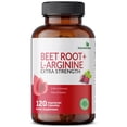 thumbnail image 4 of Futurebiotics Beet Root + L-Arginine, Nitric Oxide Support, Non-GMO, 120 Vegetarian Capsules, 4 of 7
