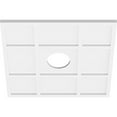 thumbnail image 2 of 24"OD x 5"ID x 8 1/4"C x 1"P Rubik Architectural Grade PVC Contemporary Ceiling Medallion, 2 of 11