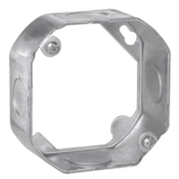 Crouse-Hinds TP286, Electrical Octagon Outlet Box Extension Ring 1/2 & 3/4, 1 PC