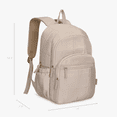thumbnail image 5 of Classic Panel Laptop Backpack – Hynes Eagle – Taupe, 5 of 12