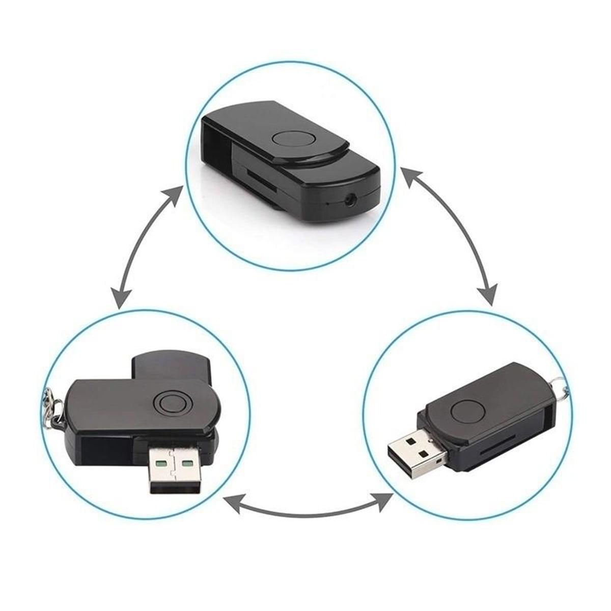 Mini HD Video DVR USB-Disk Flash-Laufwerk Cam Motion Detection DV-Recorder