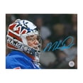 thumbnail image 1 of Mike Richter Autographed New York Rangers Mask Close-Up 8x10 Photo, 1 of 2