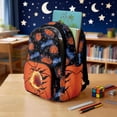 thumbnail image 3 of Pzuqiu Fire Basketball Kids Backpack for School Boys 8-12 School Backpacks Sets with Lunch Bag Pencil Case Water Bottle Holder 4 pcs Travel Bookpack with Shoulder Strap for Kids 8-12, 3 of 7