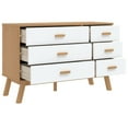 thumbnail image 5 of vidaXL Drawer Cabinet OLDEN Brown Solid Wood Pine, 5 of 11