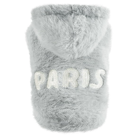 TIELUTT Pet Dog Hooded Sweatshirt Pure Color Warm Coat Cat Letter Clothes for Dogs Large Girls Dog Sweaters for Small Dogs Boy Sweater for Cats Pug Life Dog Shirt Doggy Clothes for Girls