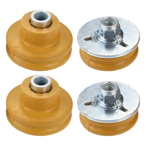 4 Pcs Car Rear Bumper Step Bumpers No.33506771738/33506771737 for BMW 128i 135i 2008-2013