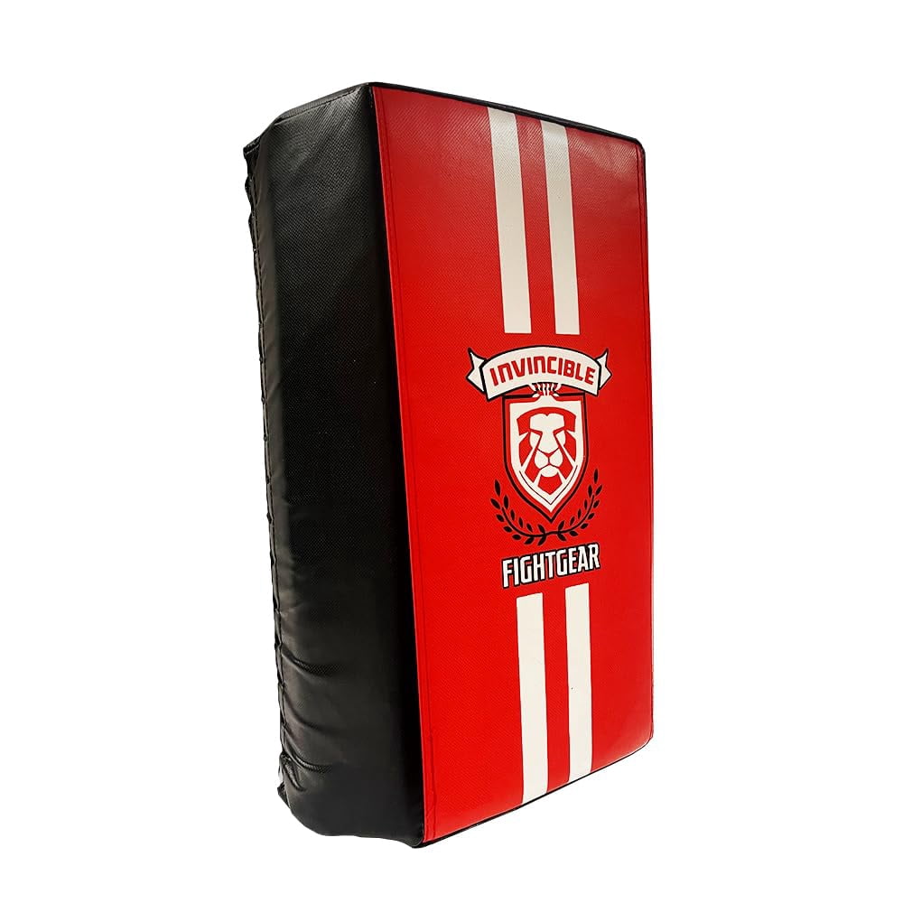 Multi-Angled Kick Shield 20x12 for MMA, Muay Thai, Kickboxing, Heavy-Duty Body Punching Pad with Shock Absorption, Durable Training Gear for Knee, Leg, Shin Strikes