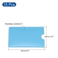 thumbnail image 2 of Uxcell Protector NFC Holder RFID Blocking Credit Card Sleeves Sky Blue 15Pack, 2 of 5