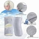 thumbnail image 3 of Outdoor Sports Warm Lengthened Knee Pads Protector Protective Wool Elastic Thermal Plush Kneepad Kneecap Kneelet Solid(XL), 3 of 4