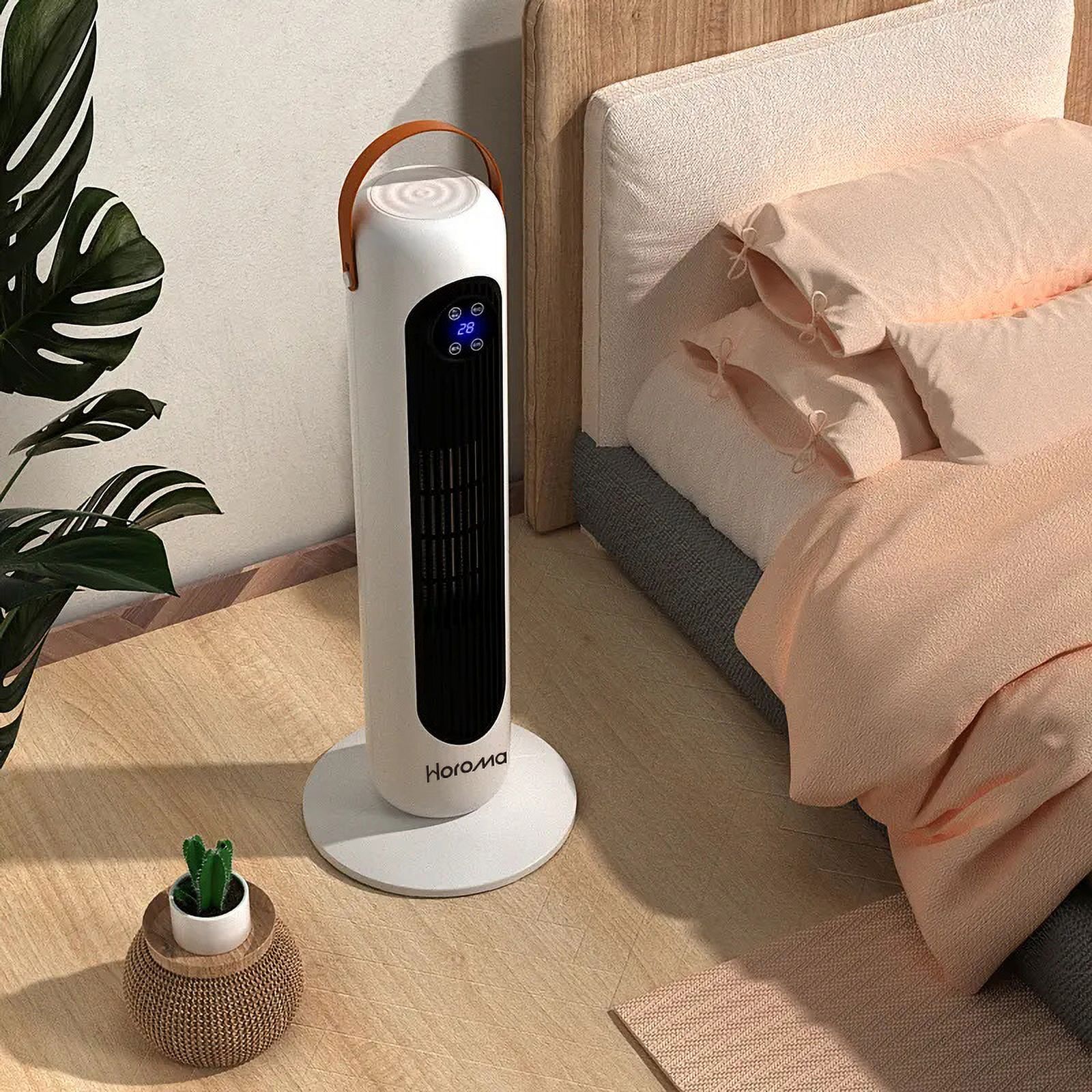 HOROMA Home Fan Cooler Air Condtioner Tower Fan Remote Control