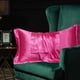 thumbnail image 5 of Fiudx Funda de Almohada de Seda Satinada, Tejido Suave y Transpirable, Superficie Lisa y Brillante, Ideal para El Cuidado Del Cabello y La Piel, Efecto Refrescante, Opciones Multicolor, Tamaño Estánd, 5 of 6