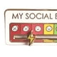 thumbnail image 4 of Broche Esmaltado My Social Battery 7 Moods Lapel Pins () Blanco, 4 of 8