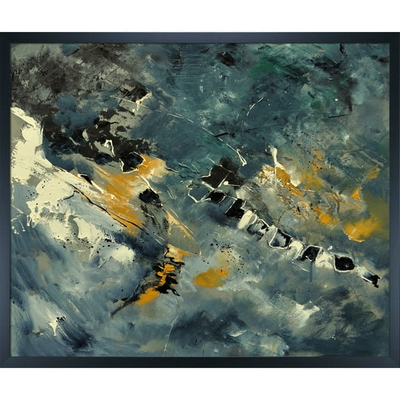 La Pastiche  Pol Ledent 'Abstract 882111' Framed Fine Art Print